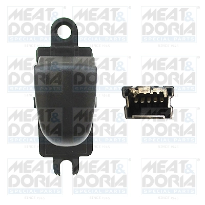 Switch, window regulator